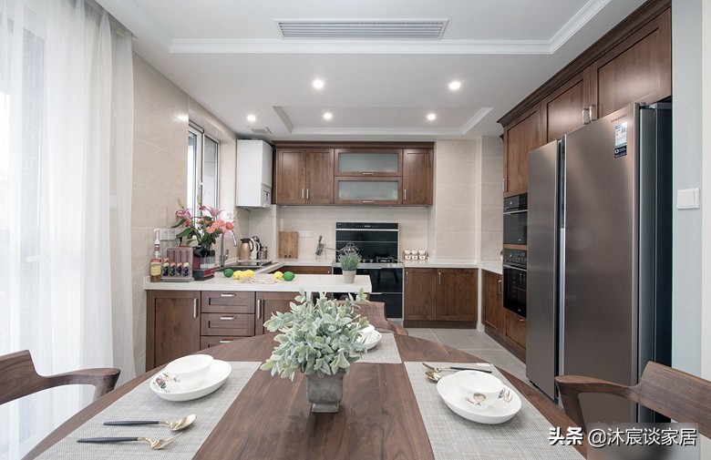 当北欧风格遇上新中式,北欧混搭美式小户型装修