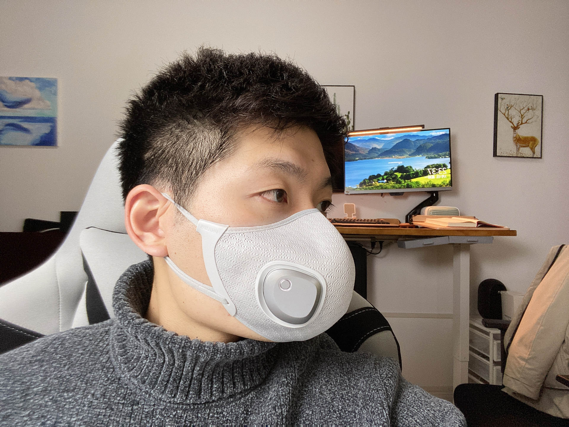 飞利浦新风口罩戴上感觉没风,飞利浦的新风口罩可以一直用吗