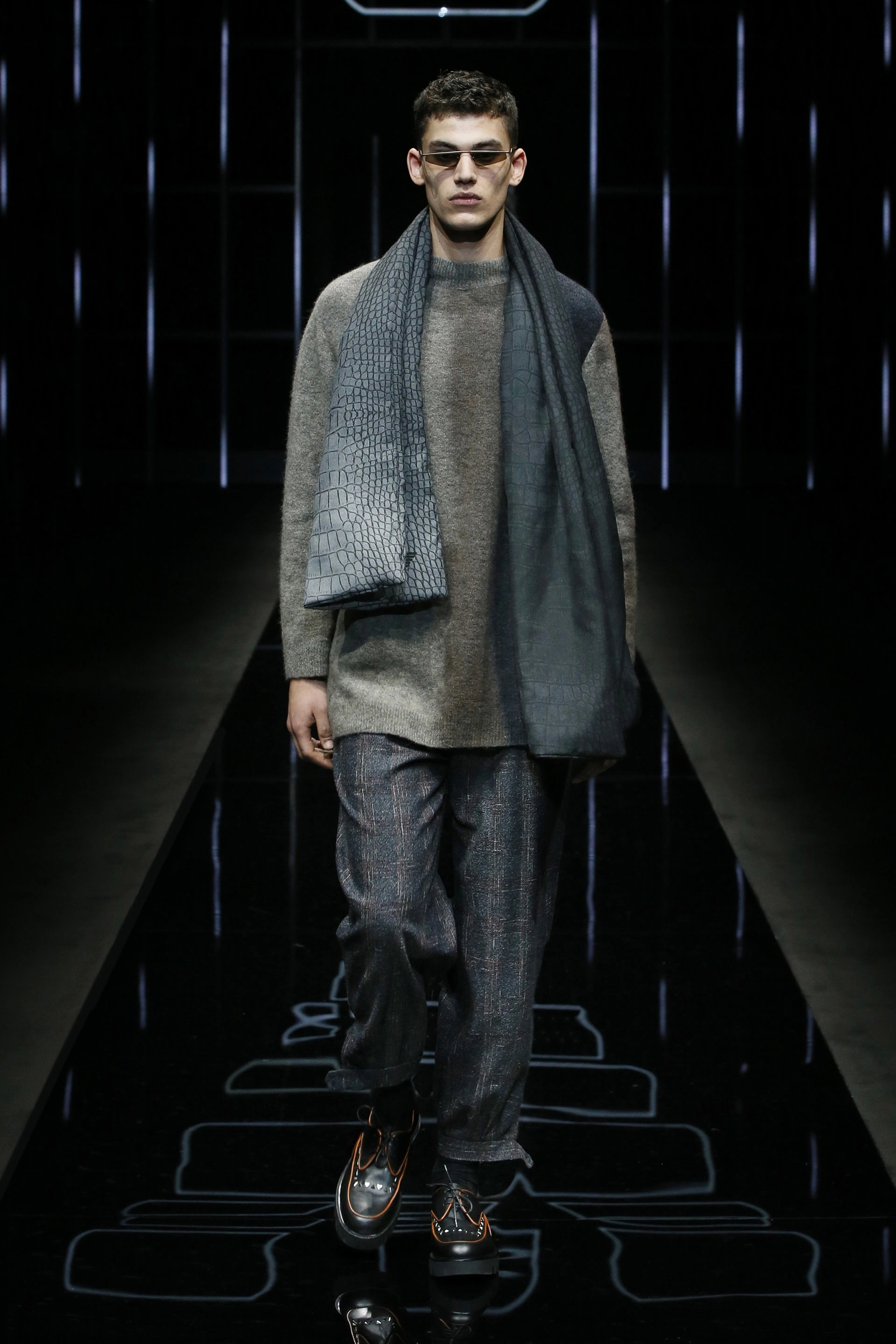 armani秀场男装秋冬2023,giorgioarmani男装胡歌