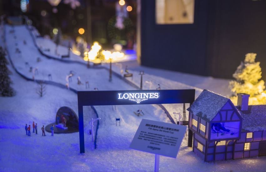 浪琴西安skp店,阚清子浪琴