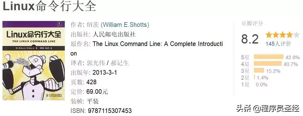 豆瓣高分好评!10本Linux/Unix书籍盘点
