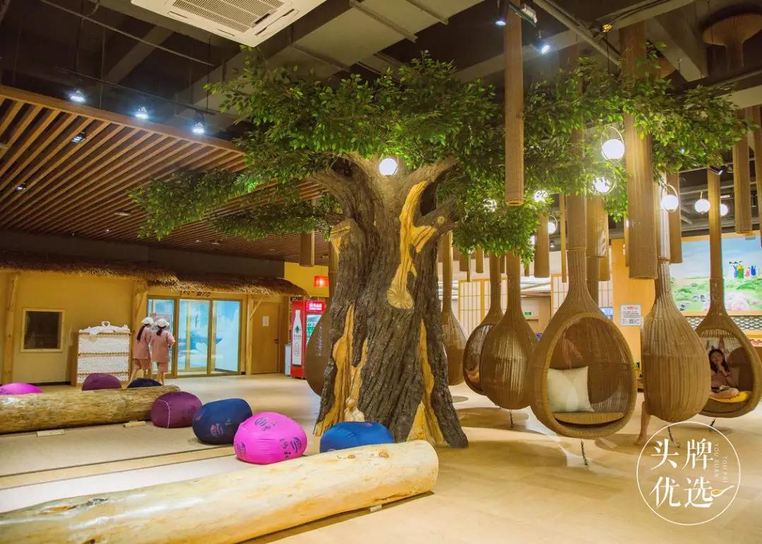 儿童汗蒸温泉儿童乐园,汗蒸大厅加儿童乐园图片