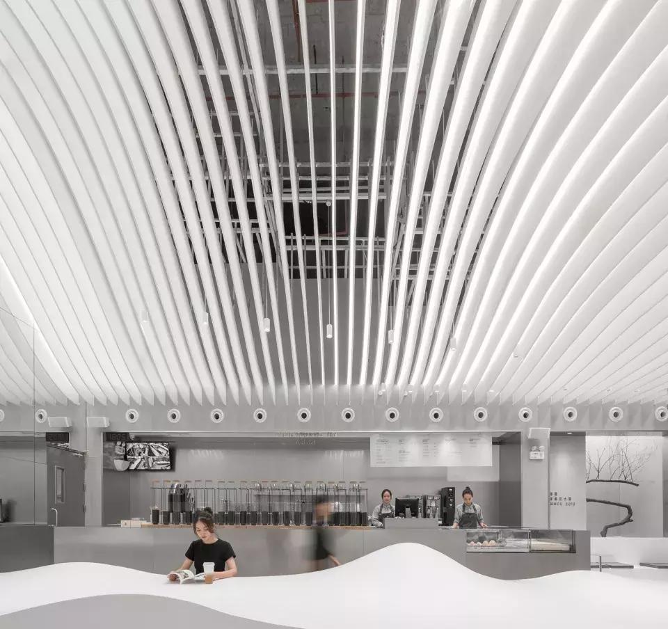 喜茶空间设计来自哪个公司,喜茶店面空间设计欣赏