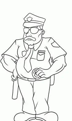 超多的警察叔叔简笔画，亲子好帮手，为孩子收藏吧【视频教程】
