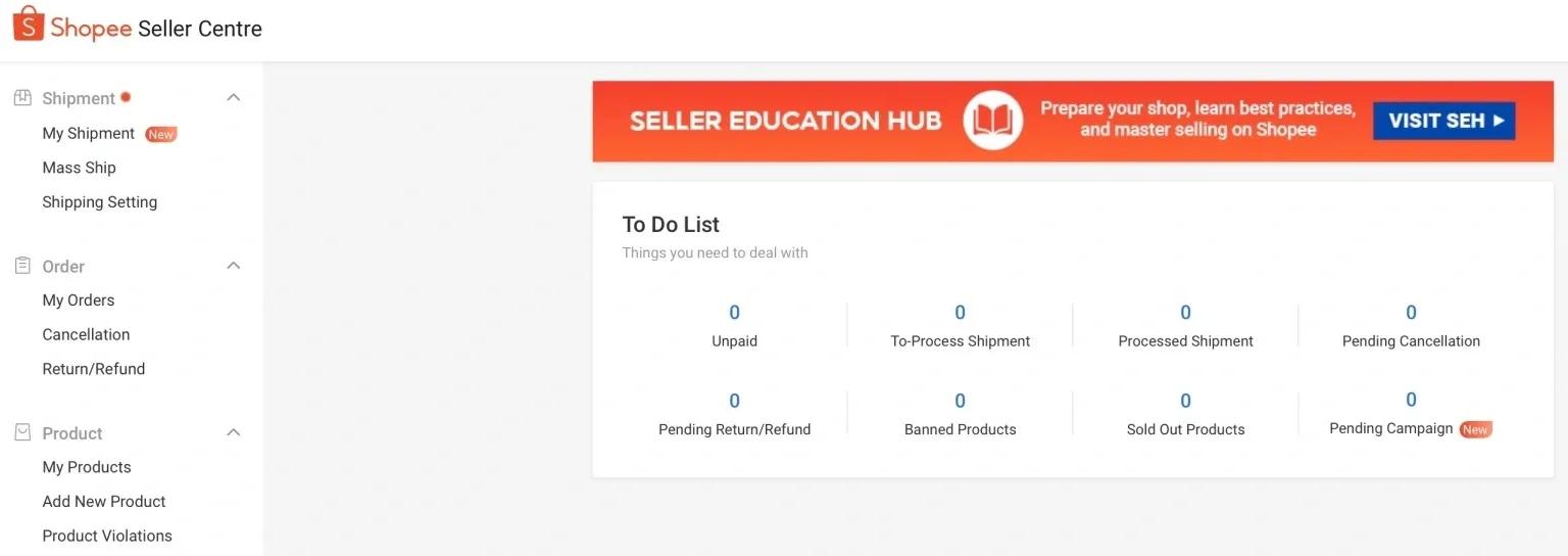 shopee最新上线消息,shopee中国卖家中心