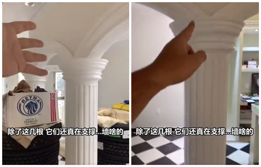 国外装修罗马柱,国外家装奇葩罗马柱
