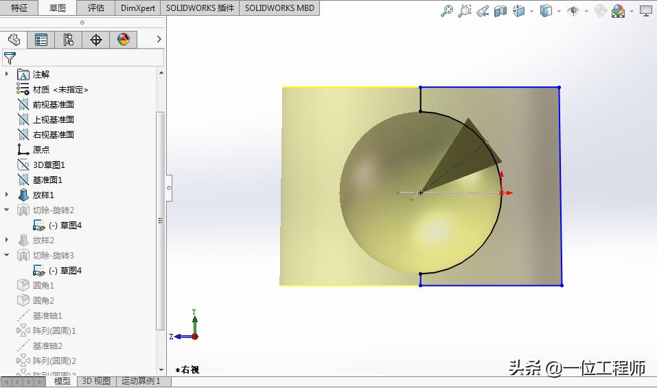 如何用solidworks设计圆环,solidworks做足球网