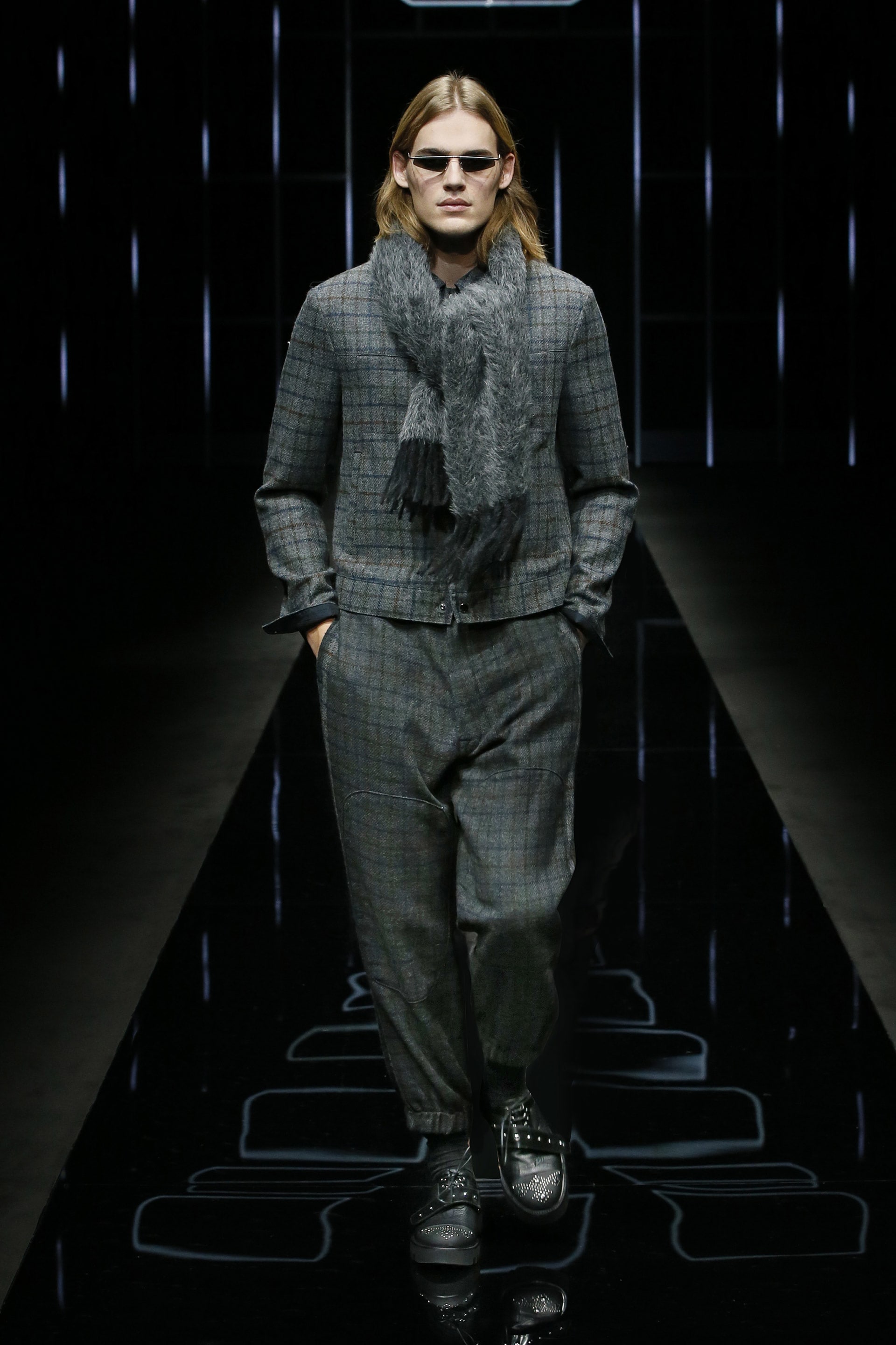 armani秀场男装秋冬2023,giorgioarmani男装胡歌
