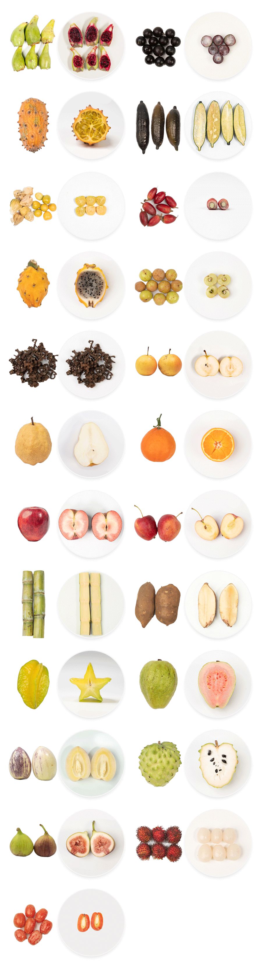 各种新奇水果,20种你没见过的水果