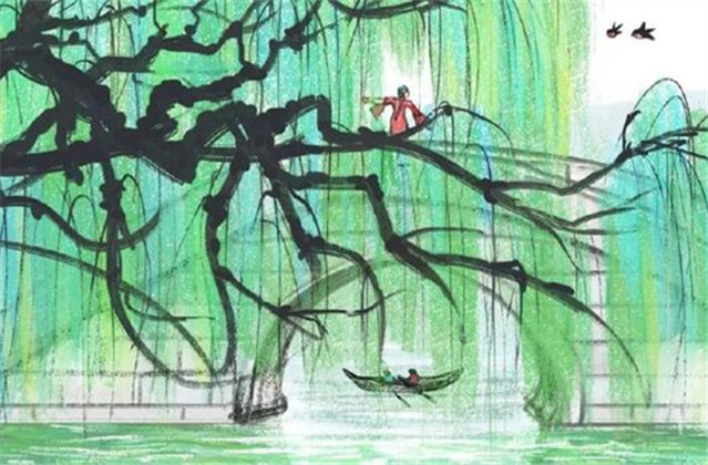 关于柳树的古诗词大全四句,梅和柳的古诗词各五首