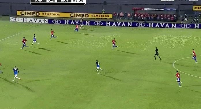 巴西对巴拉圭比赛,巴西1-0巴拉圭