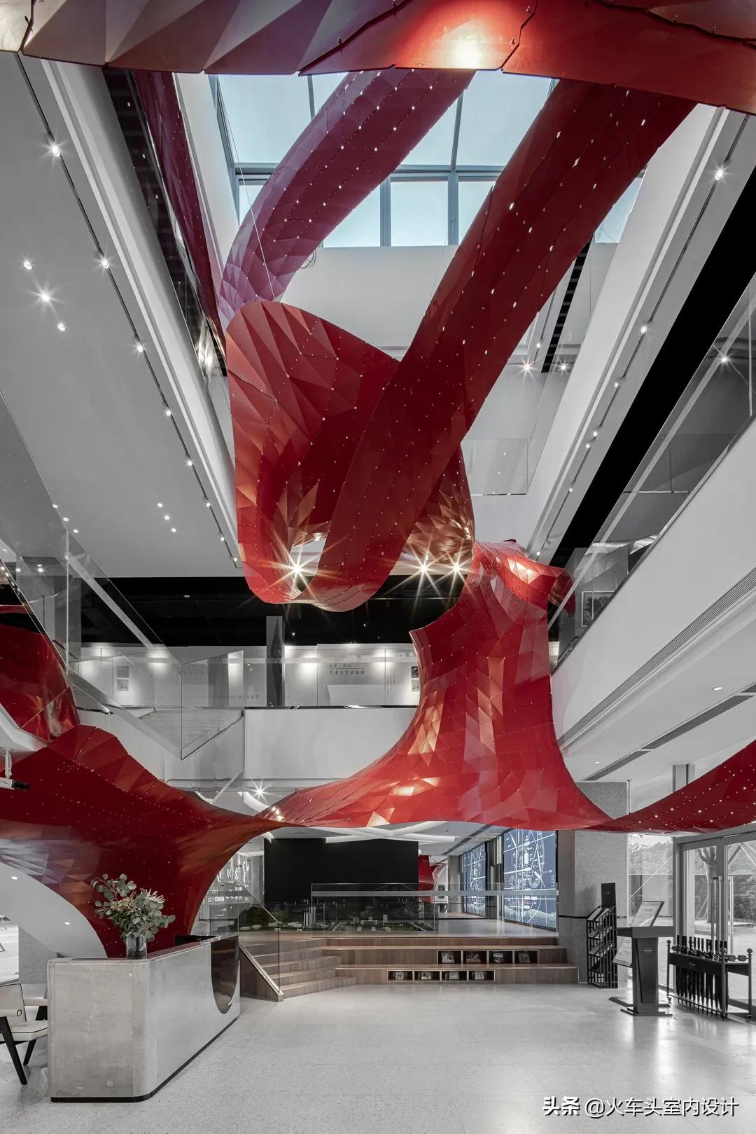 顶级售楼中心设计图,售楼部展示区设计