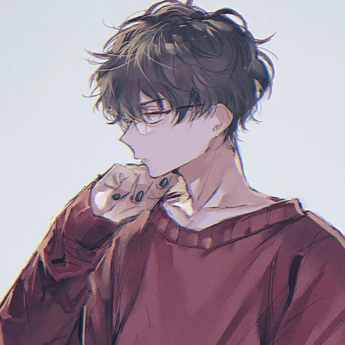 动漫男头冷酷超拽好看,帅气伤感的动漫男头