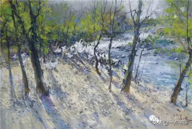 中外绘画作品赏析对比差异,中外绘画艺术作品比较欣赏