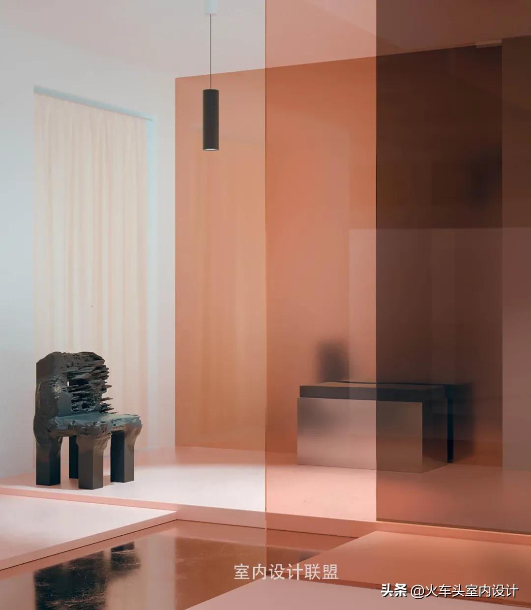 隔断设计高级感现代,极简隔断设计高级感