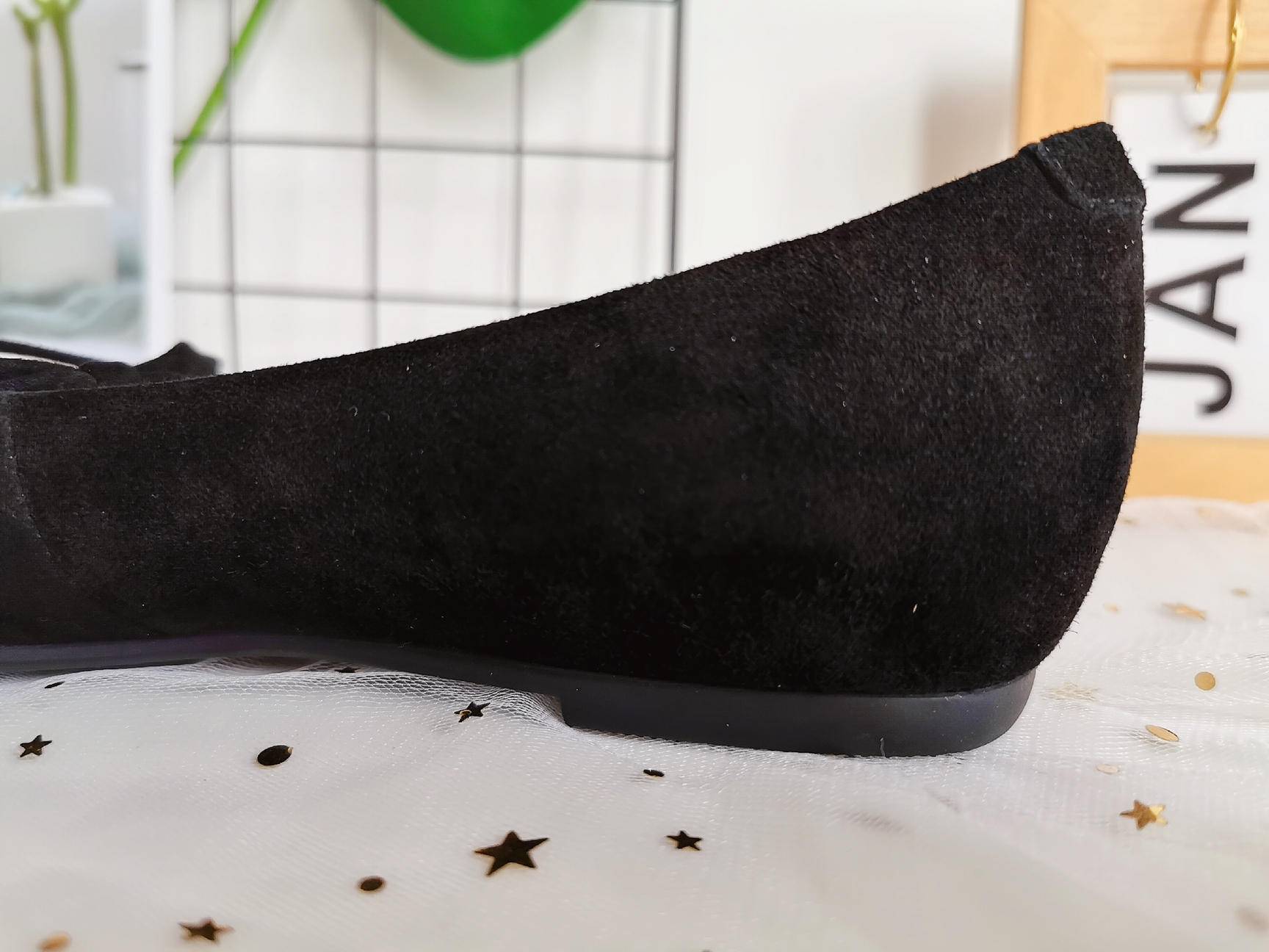 软底蝴蝶结单鞋高级感百搭鞋子,浅口百搭豆豆鞋蝴蝶结