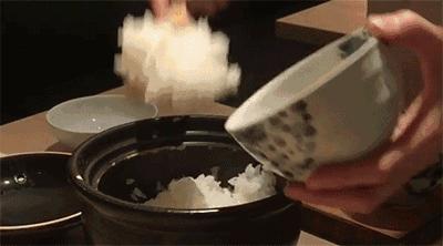 米饭降热量,米饭加开水热量高吗