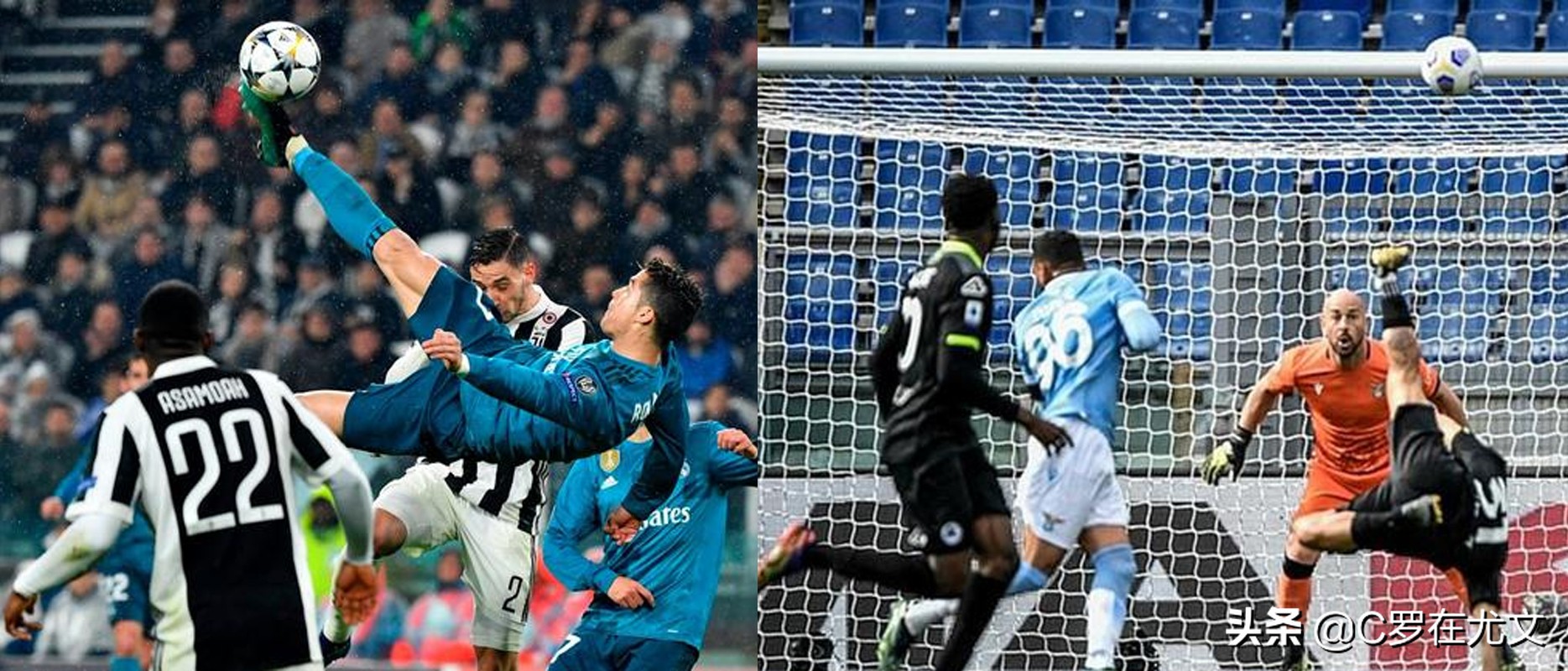 c罗最惊人的一次头球争顶,c罗再现世界级跑位投球