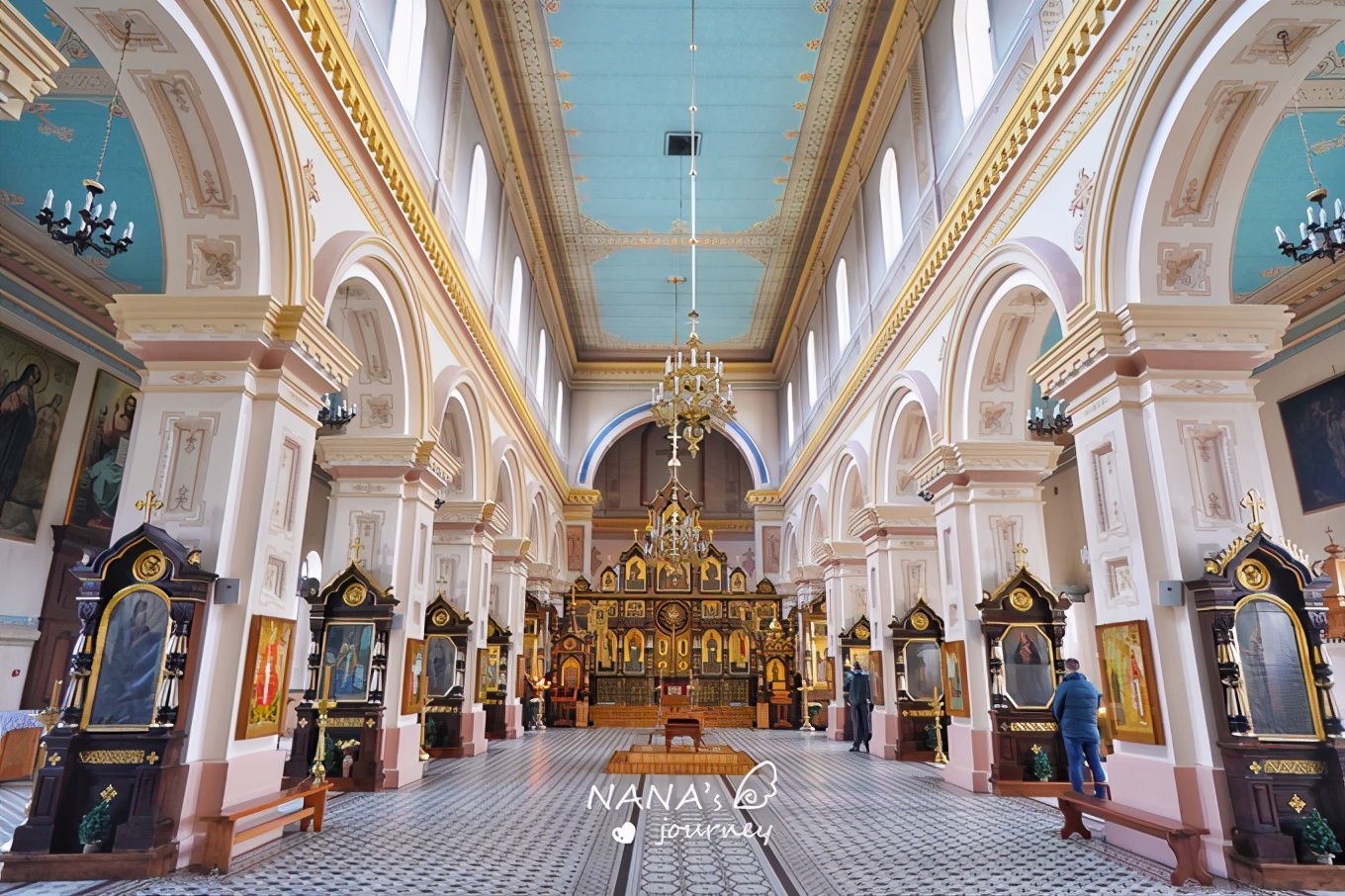 白俄罗斯教堂建筑,俄式风情建筑教堂