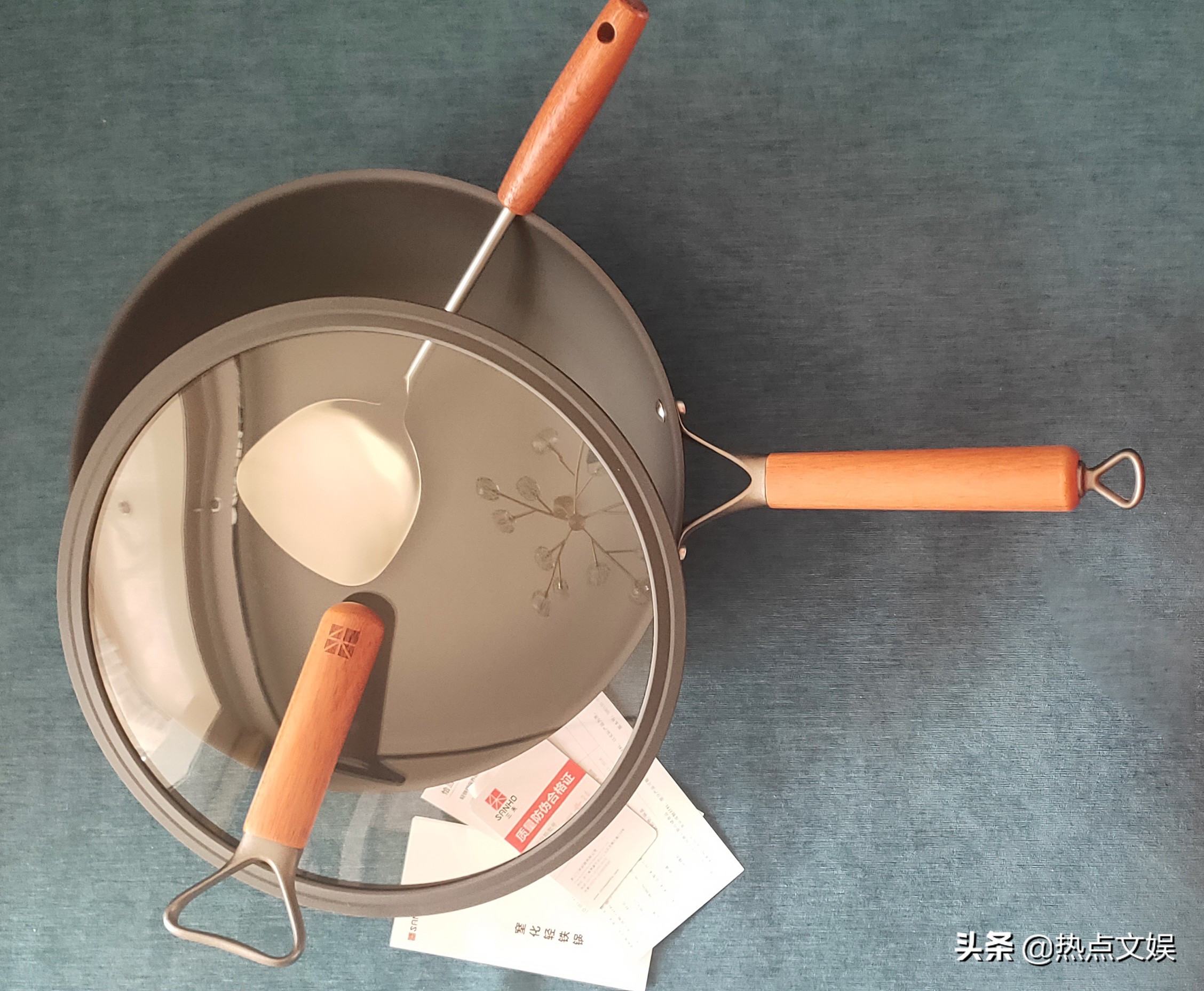 三禾彩瓷锅具,三禾锅具晶铁系列