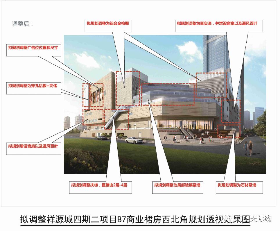262米！合肥“祥源城”商业部分设计方案调整公示