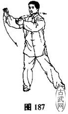 24式简化太极拳云手,杨式24式简化太极拳