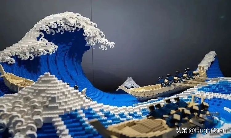 葛饰北斋神奈川冲浪图拍卖金额,日本乐高大师作品