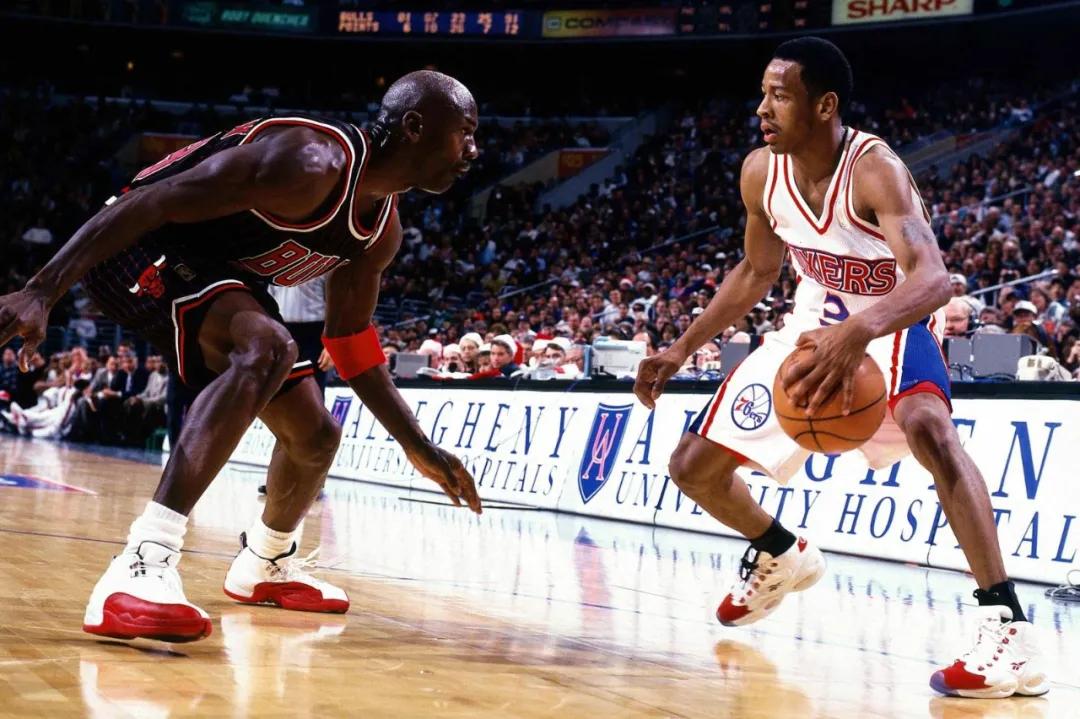 艾弗森球鞋盘点,艾弗森晃开乔丹的球鞋