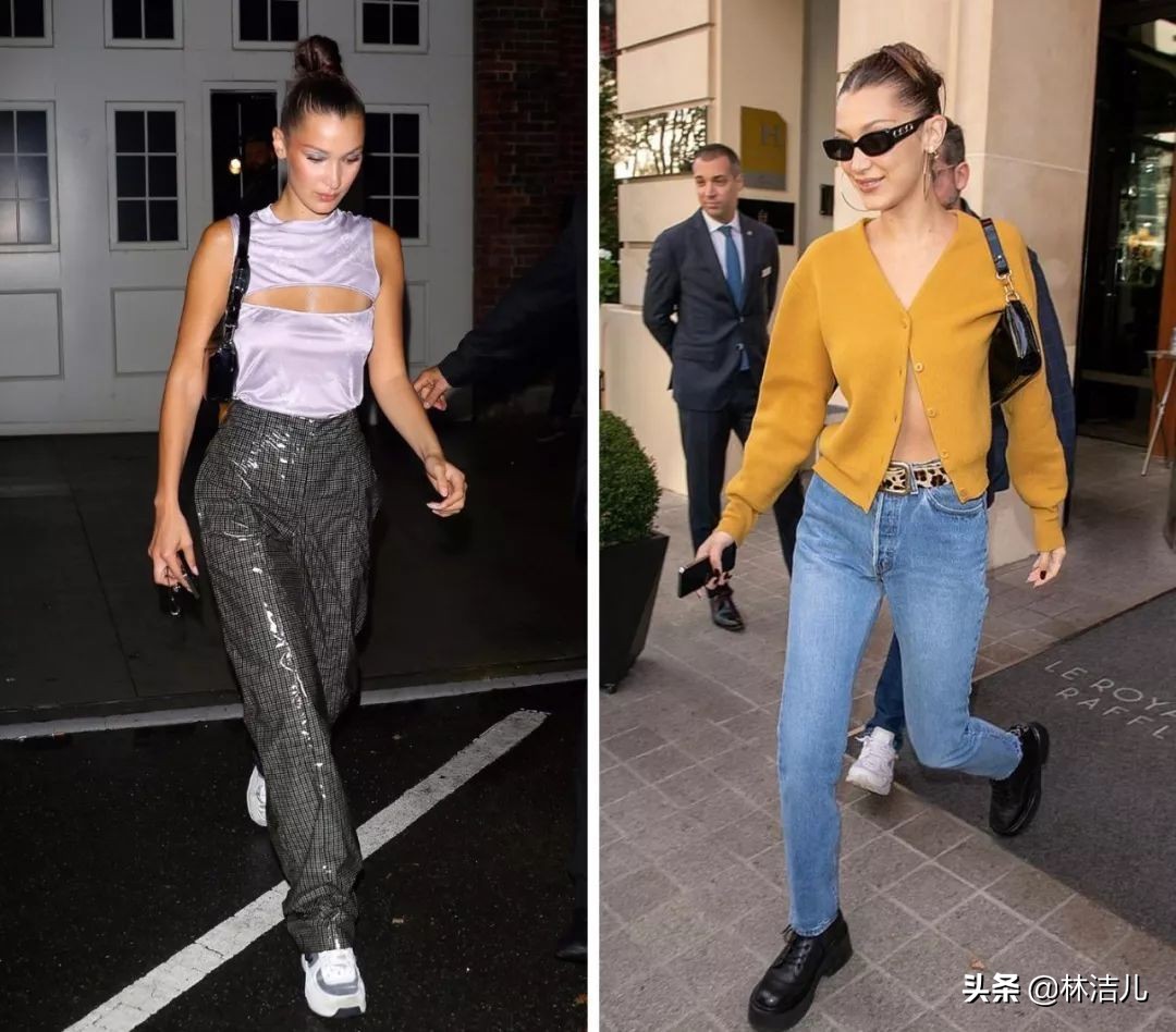 周雨彤立体格子大包包,周雨彤同款香奈儿包包