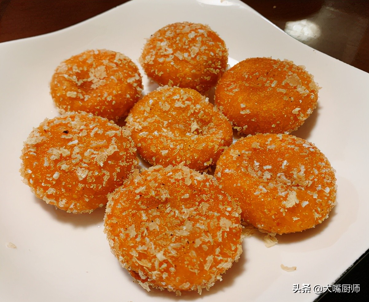 南瓜饼的做法糯米粉炸南瓜饼,炸糯米粉南瓜饼是哪里的特色