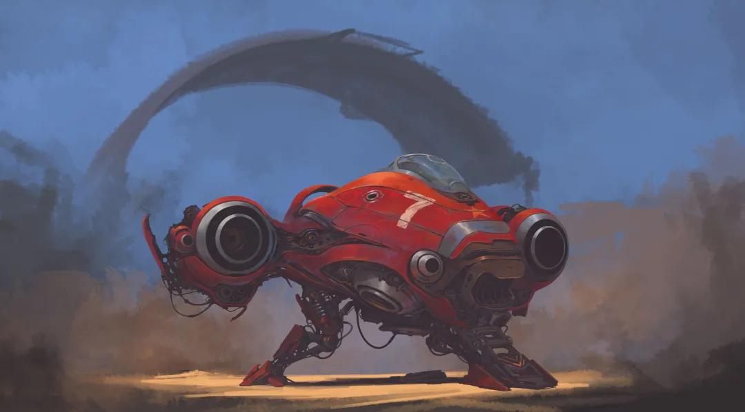 蒸汽朋克风cg插画原画女,蒸汽朋克原画