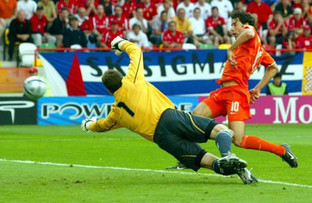 欧洲杯捷克荷兰经典战绩,欧洲杯经典战役2008