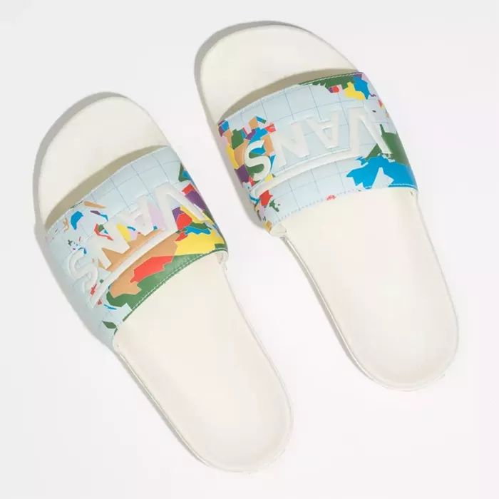 Vans环保联名每款都想要!印满地图