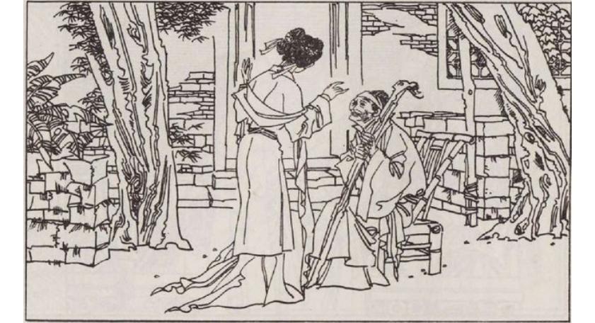 躲在世外桃源吃草根的秦国母女