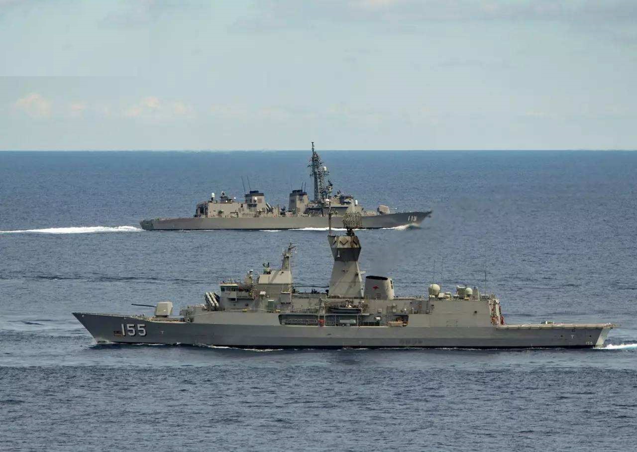 澳大利亚海军vs中国海军,中国澳大利亚海军实力对比