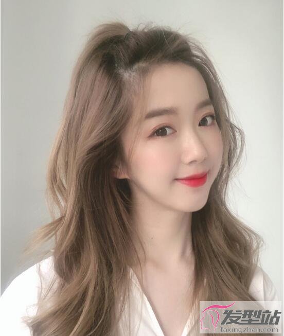 长发怎么扎简单又仙女20岁,长发怎么扎长发带卡子好看