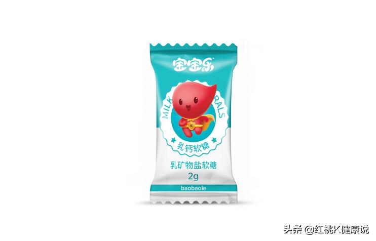 儿童补钙食品排行榜前十名,红桃k乳钙软糖