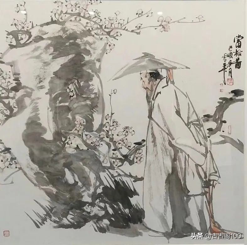 意笔人物高手蒋雪平