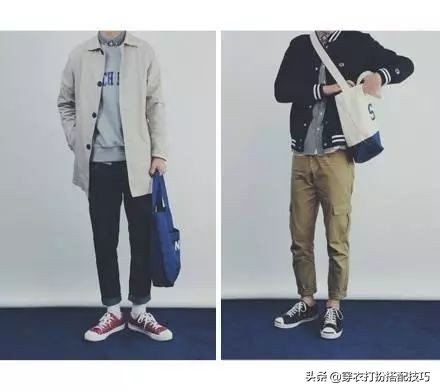男士穿搭时尚潮流搭配九分裤,那些风格各异的男士时尚潮流穿搭