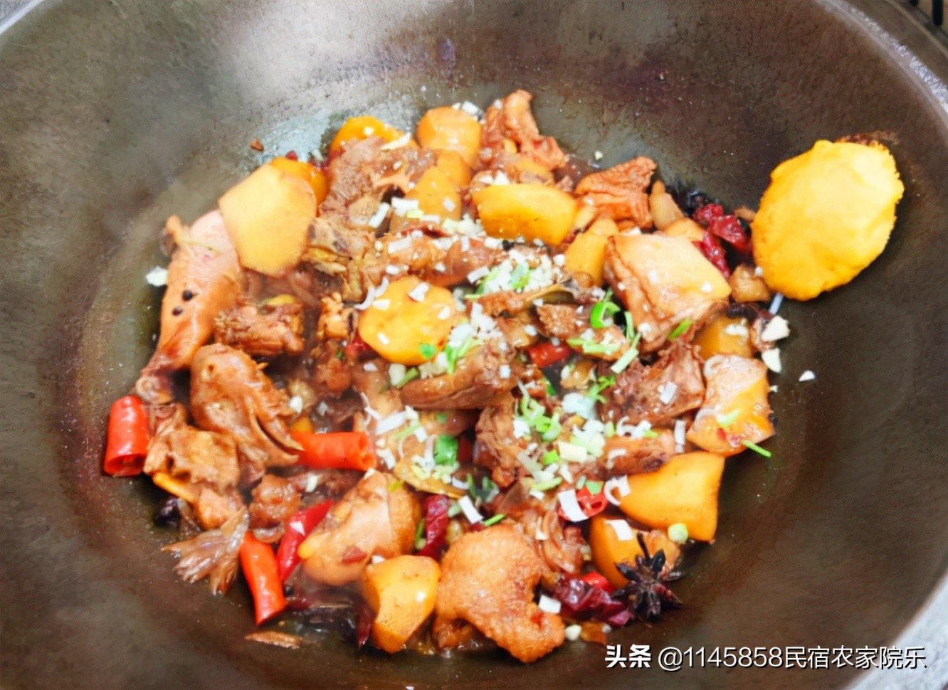 北京延庆王家堡地锅粗粮馆，吃了太多地锅鸡！这次换特色甲鱼试试