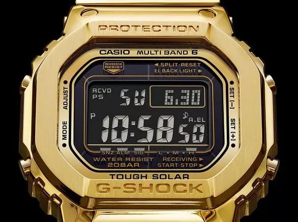 卡西欧劳力士绿鬼联名小金块,卡西欧小金块9dr和9prt有什么区别