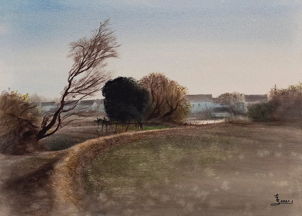 阿文绘画工作室,阿文流体画荷花