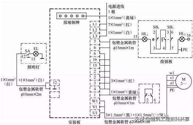 简要说明识读电气接线图的步骤,简述电气照明图识读步骤