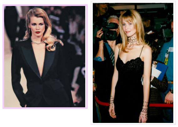 claudiaschiffer,行走的人间gucci