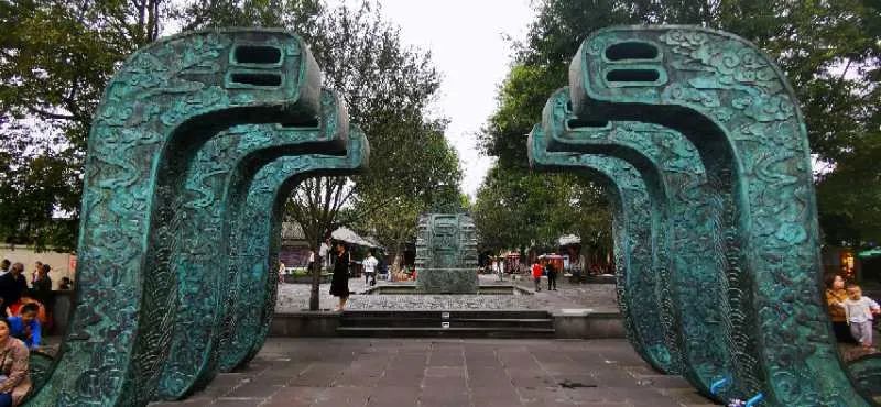 历史文化古城四川古城,四川省伟人故里