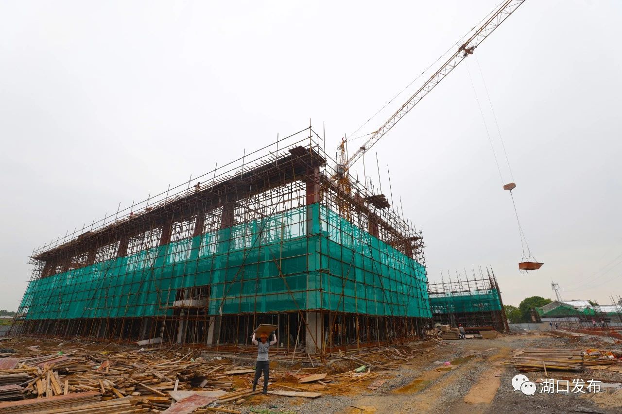 时隔一月，看看湖口县流芳豆文化产业园建设进度如何？
