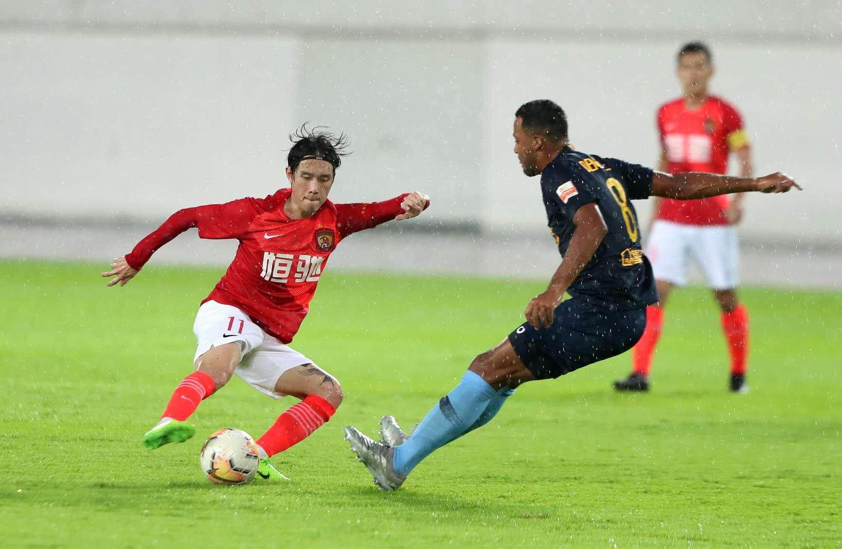 日本大学校队边缘人面对恒大发挥上佳！富力捡到宝了？