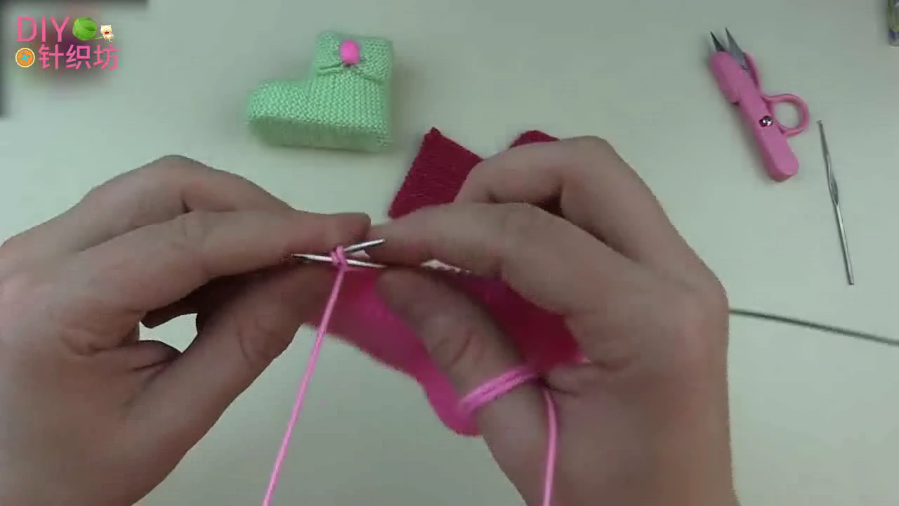 针织毛线鞋花样图案大全,针织儿童毛线鞋全视频