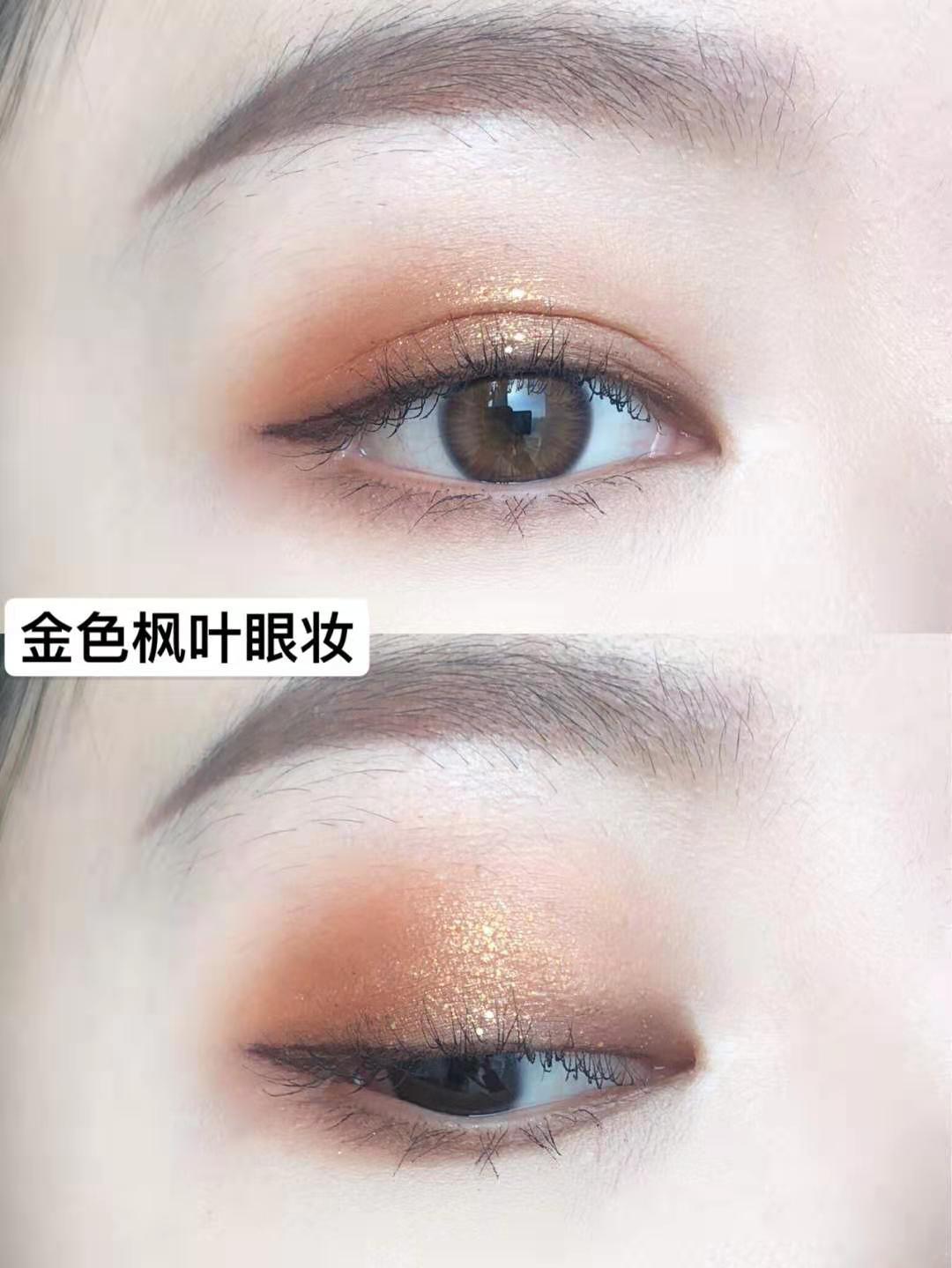 超适合秋冬的一款眼妆呀,深冬流行的深粉色眼妆你get到了吗