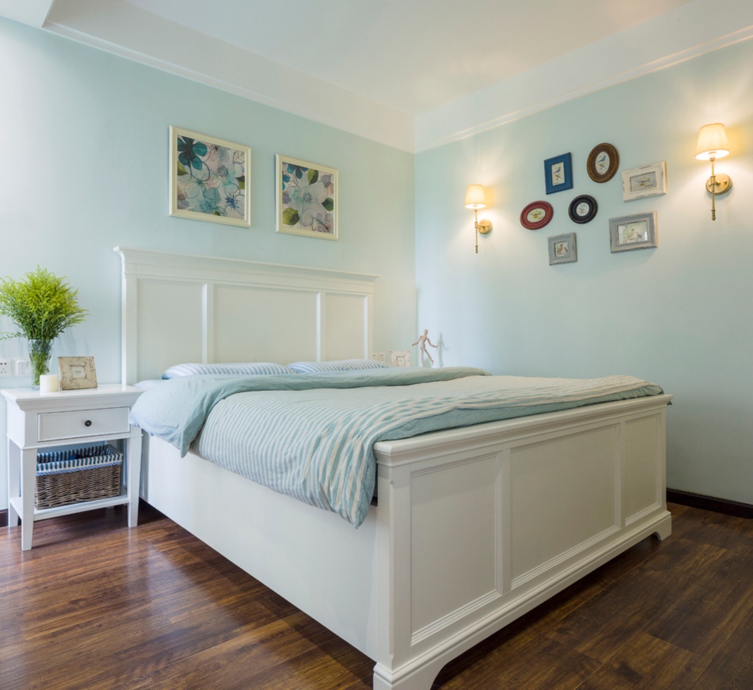 乳胶漆样板间,忙活半年终于装修完了